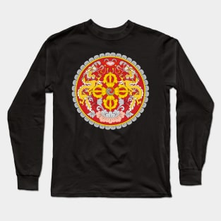 Emblem of Bhutan Long Sleeve T-Shirt